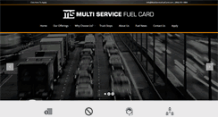 Desktop Screenshot of multiservicefuelcard.com